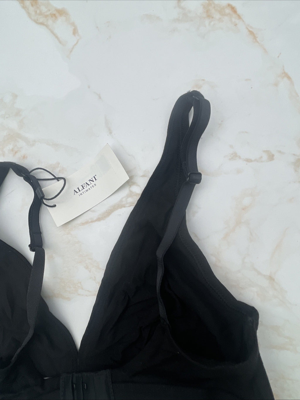 Alfani Ultra Soft Mix-and-Match Bralette Black Small