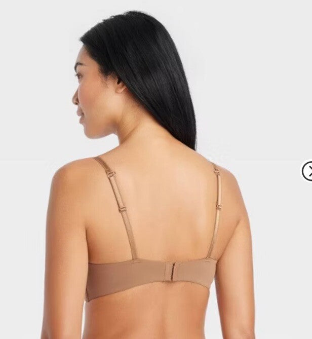 GapBody Everyday Wire free Bra Brown 34C