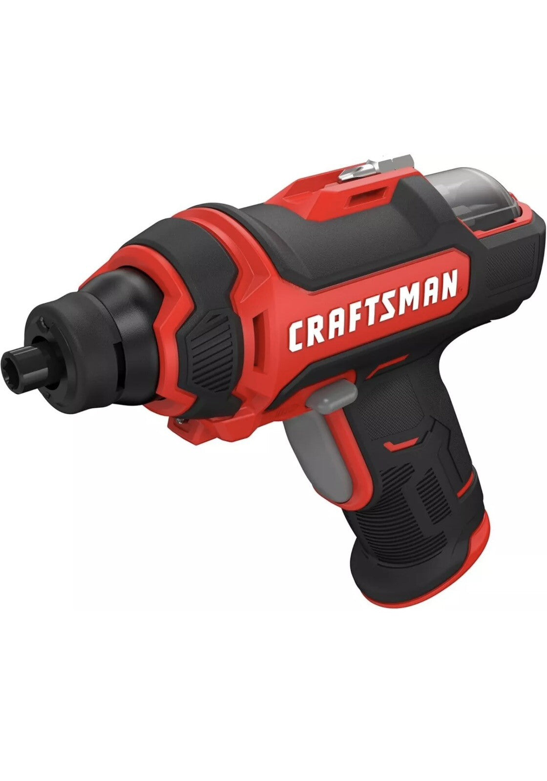 CRAFTSMAN Cordless Screwdriver 4V Power Battery, Charger, driving Bits CMHT6650C