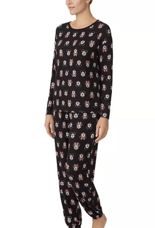 Disney Women's Mickey & Minnie Mouse Sleep Top M