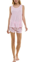 Roudelain Women's 2-Pc. Pointelle Tank Pajamas Set Spring Shadow XL