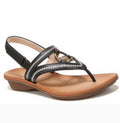 Soul Naturalizer Sunny Flat Sandals Black Smooth 7