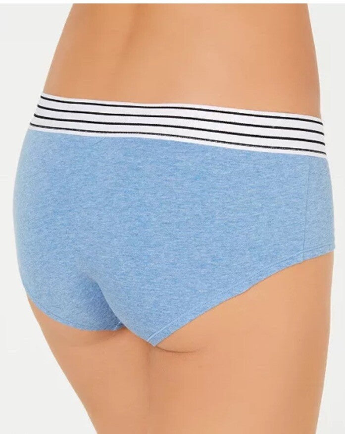 Jenni Elastic Waistband Cotton Hipster Underwear Heather Gray Size XXL
