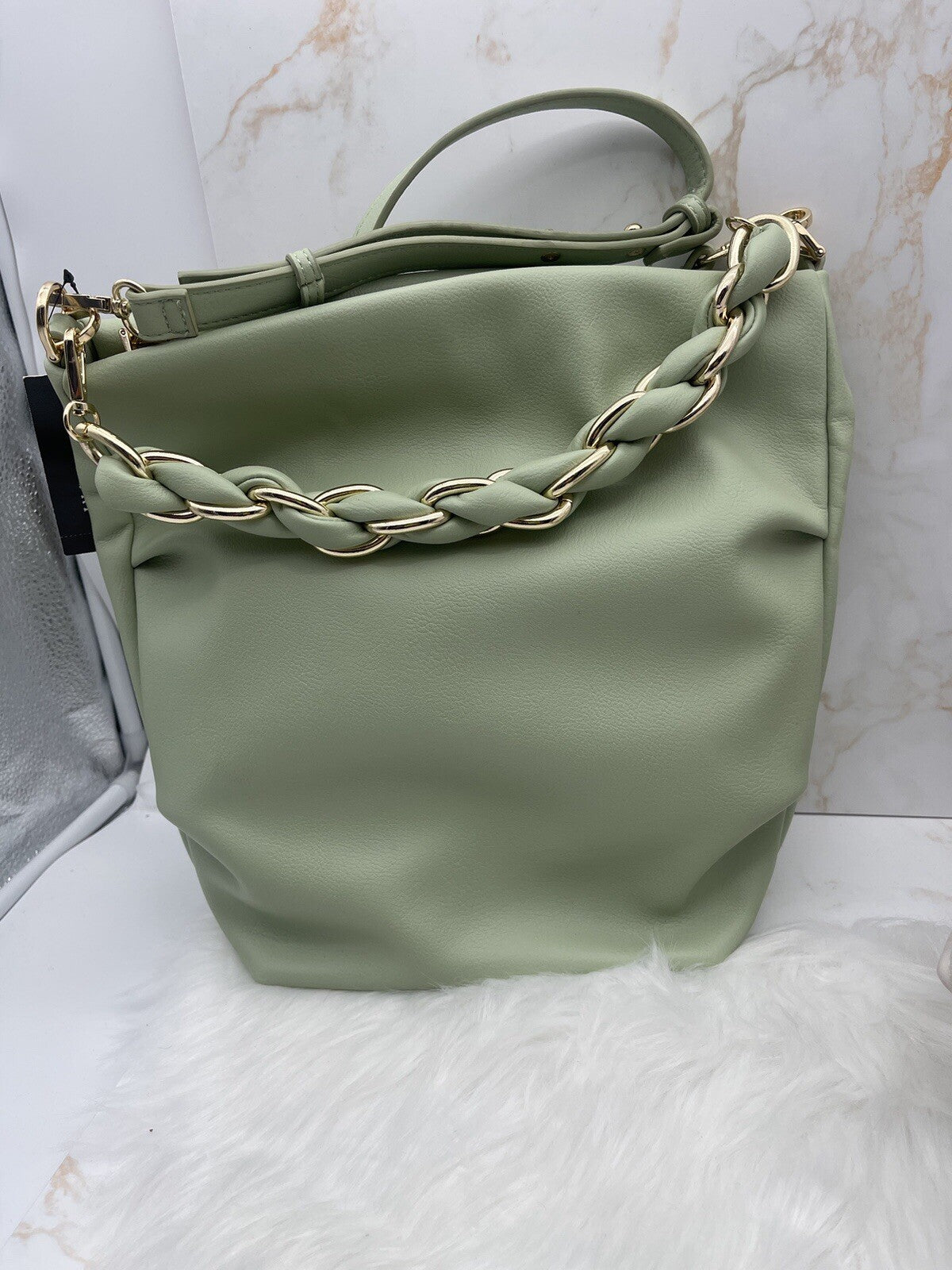 Inc International Concepts Louiey Hobo Bag Foam Slate