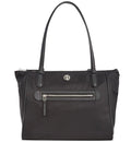 GIANI BERNINI nylon women's tote shoulder bag purse -BLACK