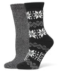 Hue Women's Nordic Snowflake Boot Socks, Pack of 2 