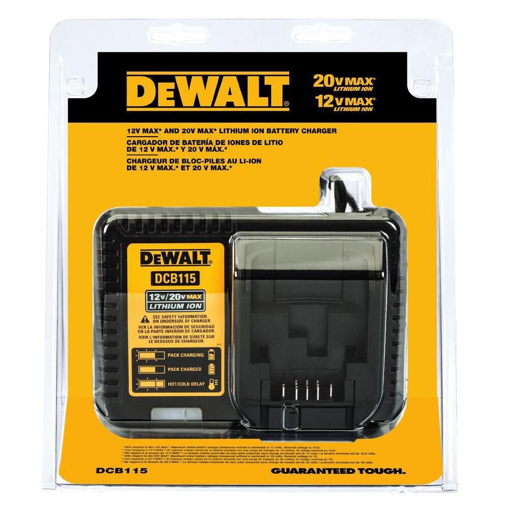 DEWALT DCB112 Battery Charger - Black