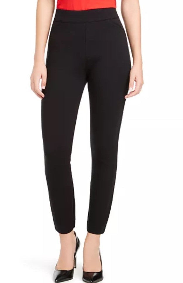 NWT SPANX The Perfect Pant Ankle Back Seam Skinny Ponte Pants, Classic Black, PL