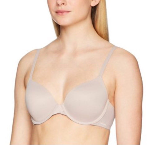 Calvin Klein Women's Perfectly Fit Lightly Lined Full Coverage T-Shirt Bra 32DDD