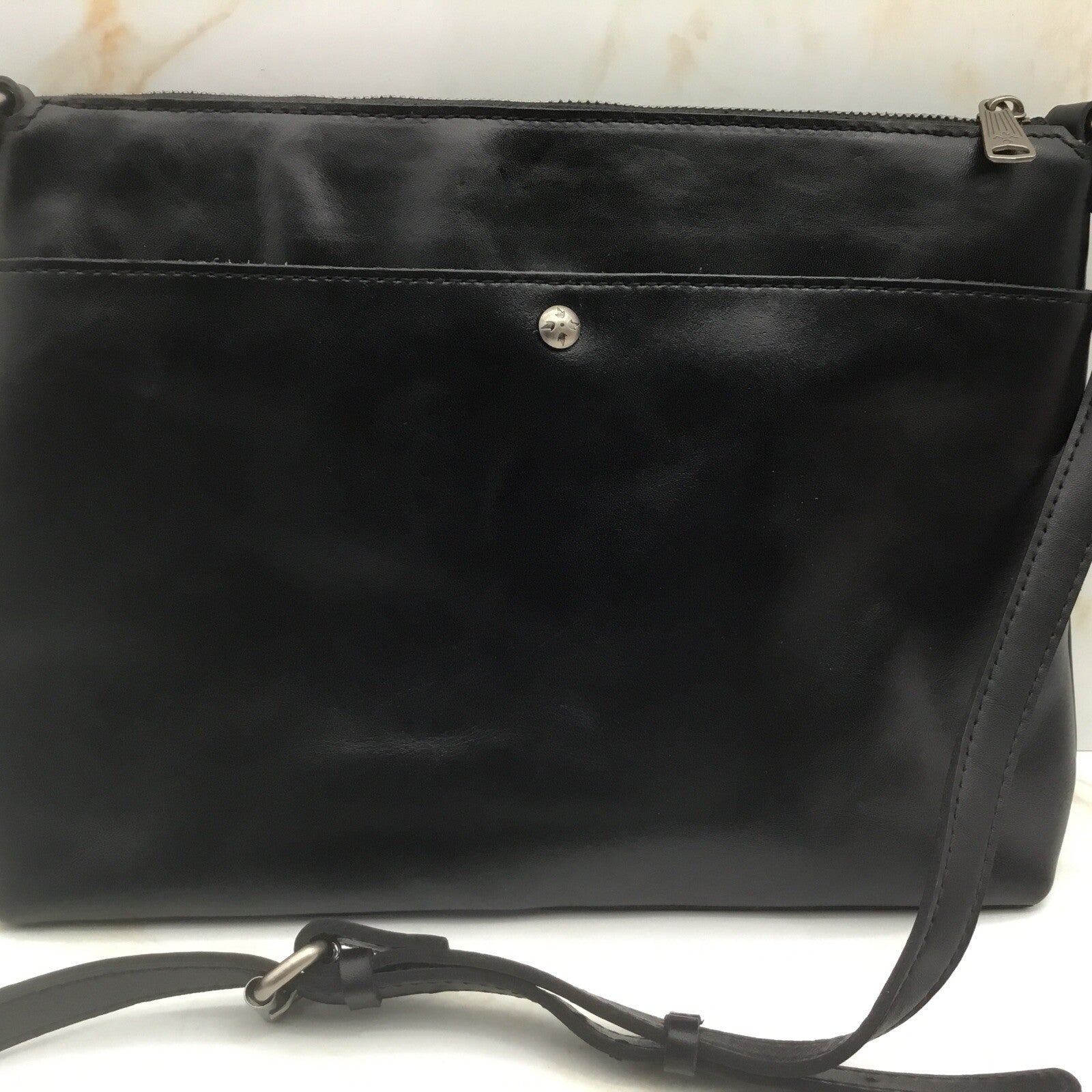 patricia nash shoulder bag  Medium Black Leather $200