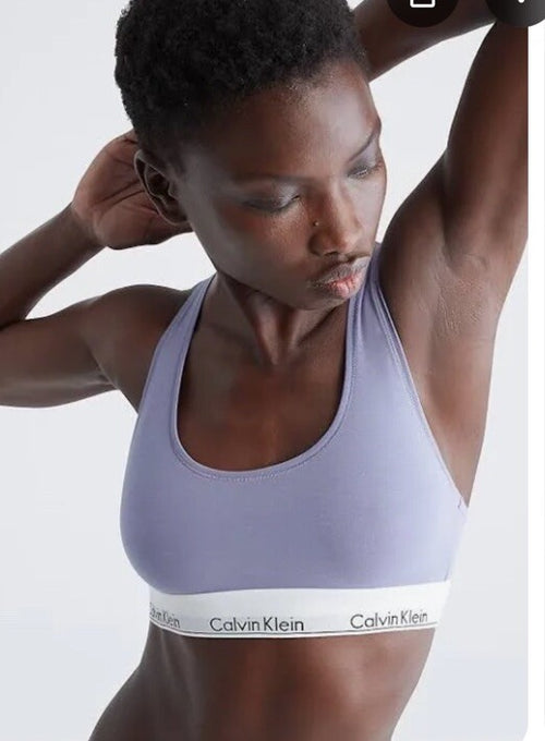 Calvin Klein Women's Modern Cotton Unlined Wireless Bralette M