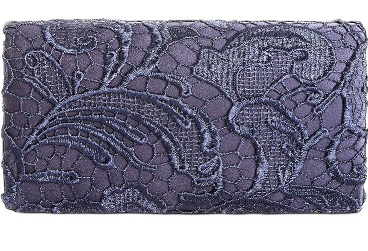 Giani Bernini Lace Clutch Navy