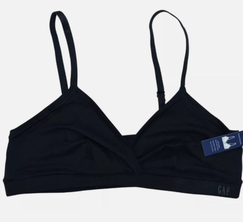 GAP GapBody Women's Breathe Full Coverage Bralette Black XL