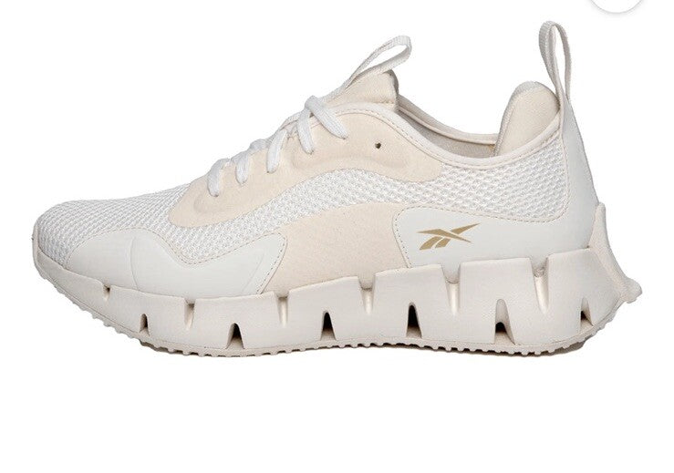 Size 7.5 - Reebok Zig Dynamica CL Chalk W