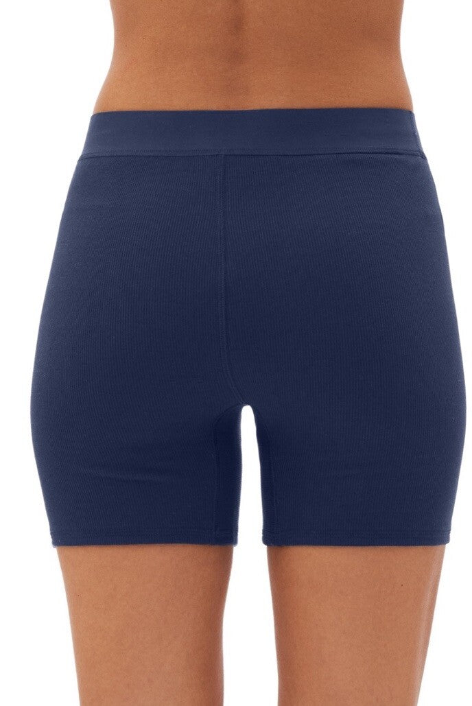 GAP GapBody Women's Logo Comfort High-Waist Shorts GPW01070 Large Navy