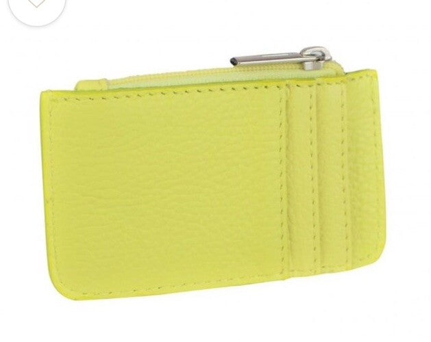 On 34th One Size Ramonah Small Wallet Lemon/white 