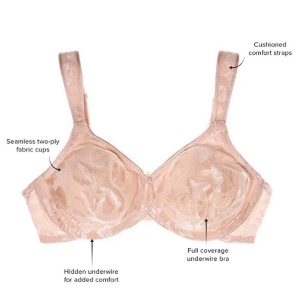 Wacoal 85567 Awareness Underwire Bra 40DDD