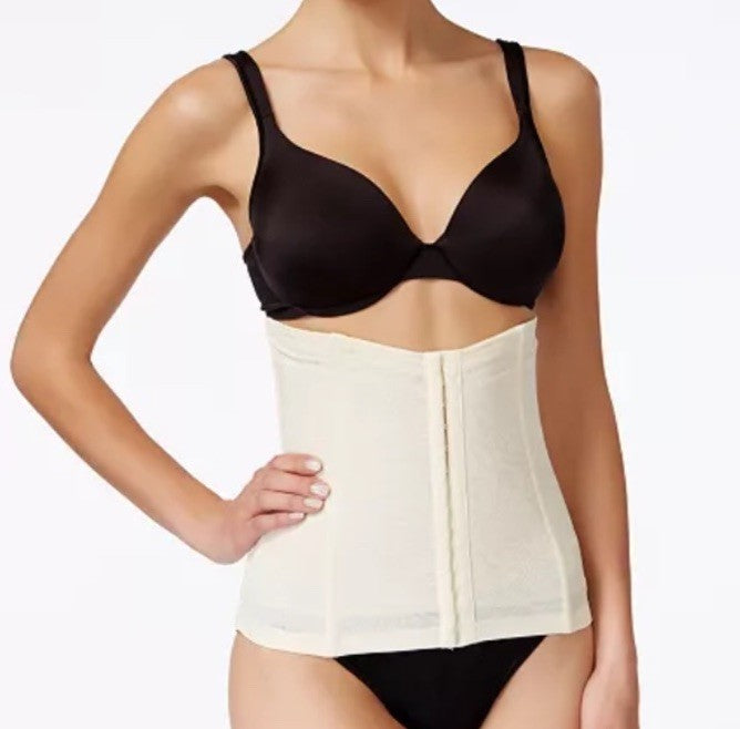 Maidenform Sz XL Firm Control Instant Slimmer Waist Trainer FL6868 Ivory