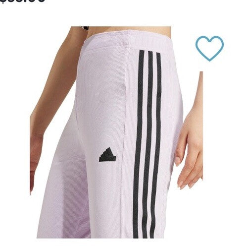 adidas Women's Tiro Ribbed Velour Flared Leggings XS