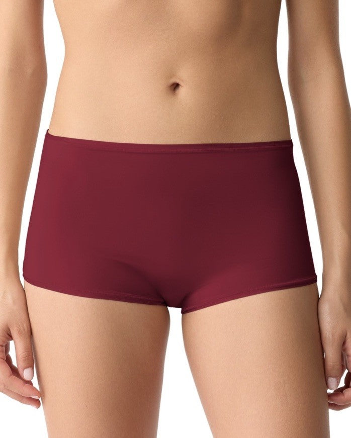 GAP Women's Super Stretch Boyshort Underwear S Wine Color