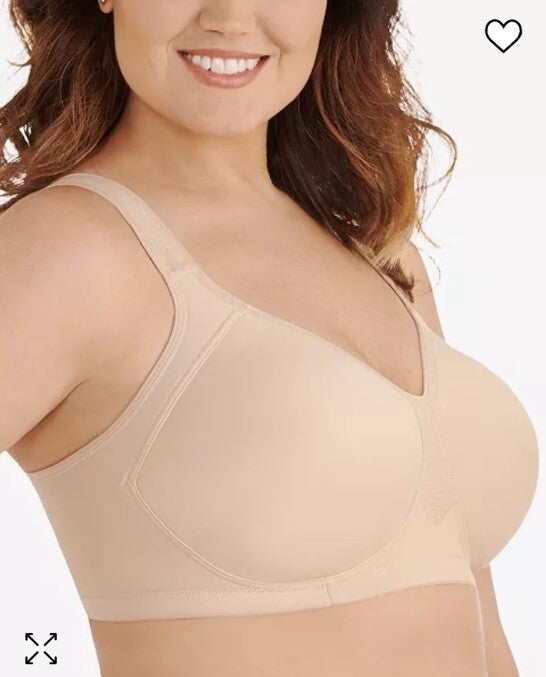 Vanity Fair Full-Figure Wireless Sports Bra 71500 - Damask Neutral (Nude 5) 38C