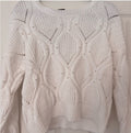 Planet heart Pullover Sweater Bright White S