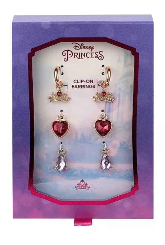 Disney Kid's Princess Multicolor Earring Set - Multi