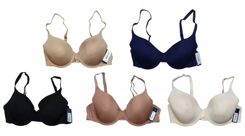 Gap Body Underwire Everyday Tagless Memory Foam Cups Women's  Bra NWT 32DD