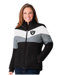 Officially Licensed NFL Women's Slap Shot Jacket by Glll XXL/XXG Oakland Riders