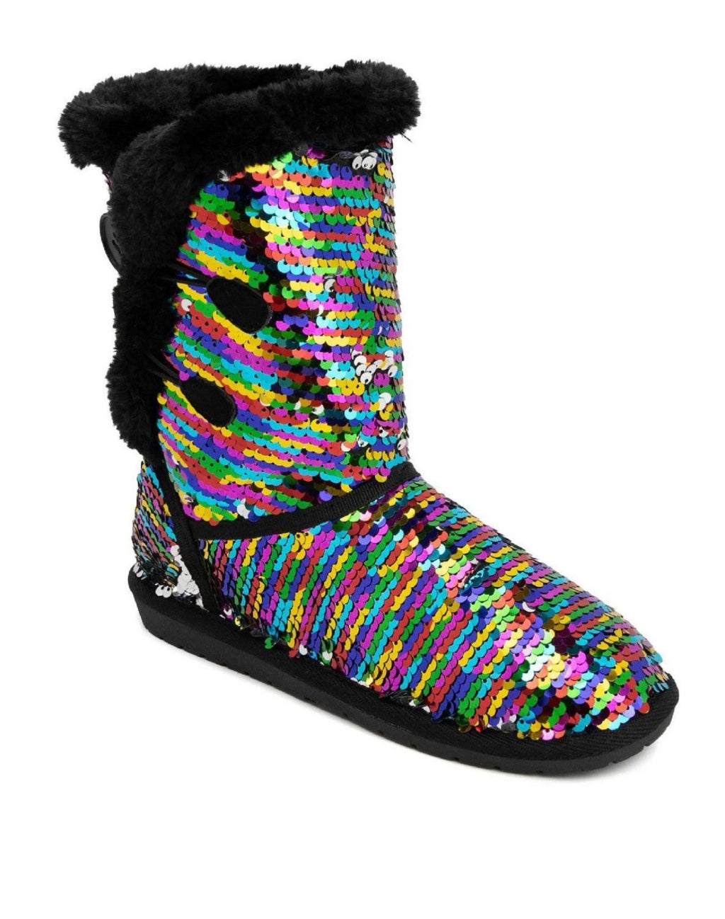 Sugar Womens Marty Multi Winter & Snow Boots Shoes 8 Medium (B,M) BHFO 3752