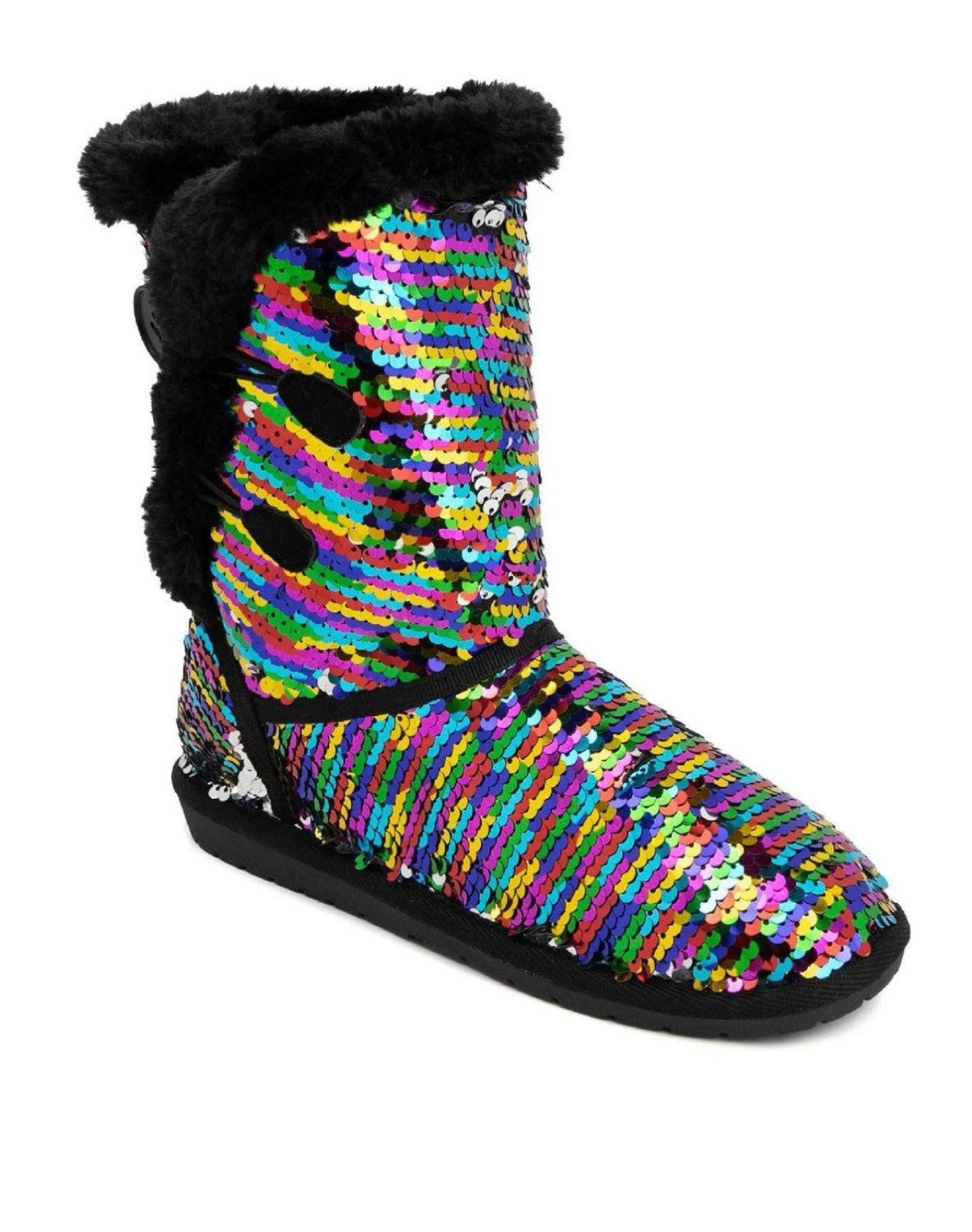 Sugar Womens Marty Multi Winter & Snow Boots Shoes 8 Medium (B,M) BHFO 3752