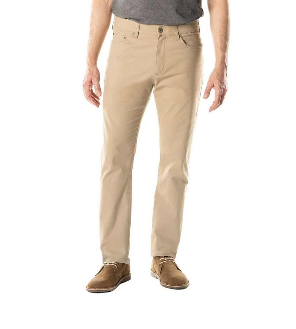 Member's Mark Men's Straight Fit Mason 5 Pocket Stretch Pant 32x30 Khaki