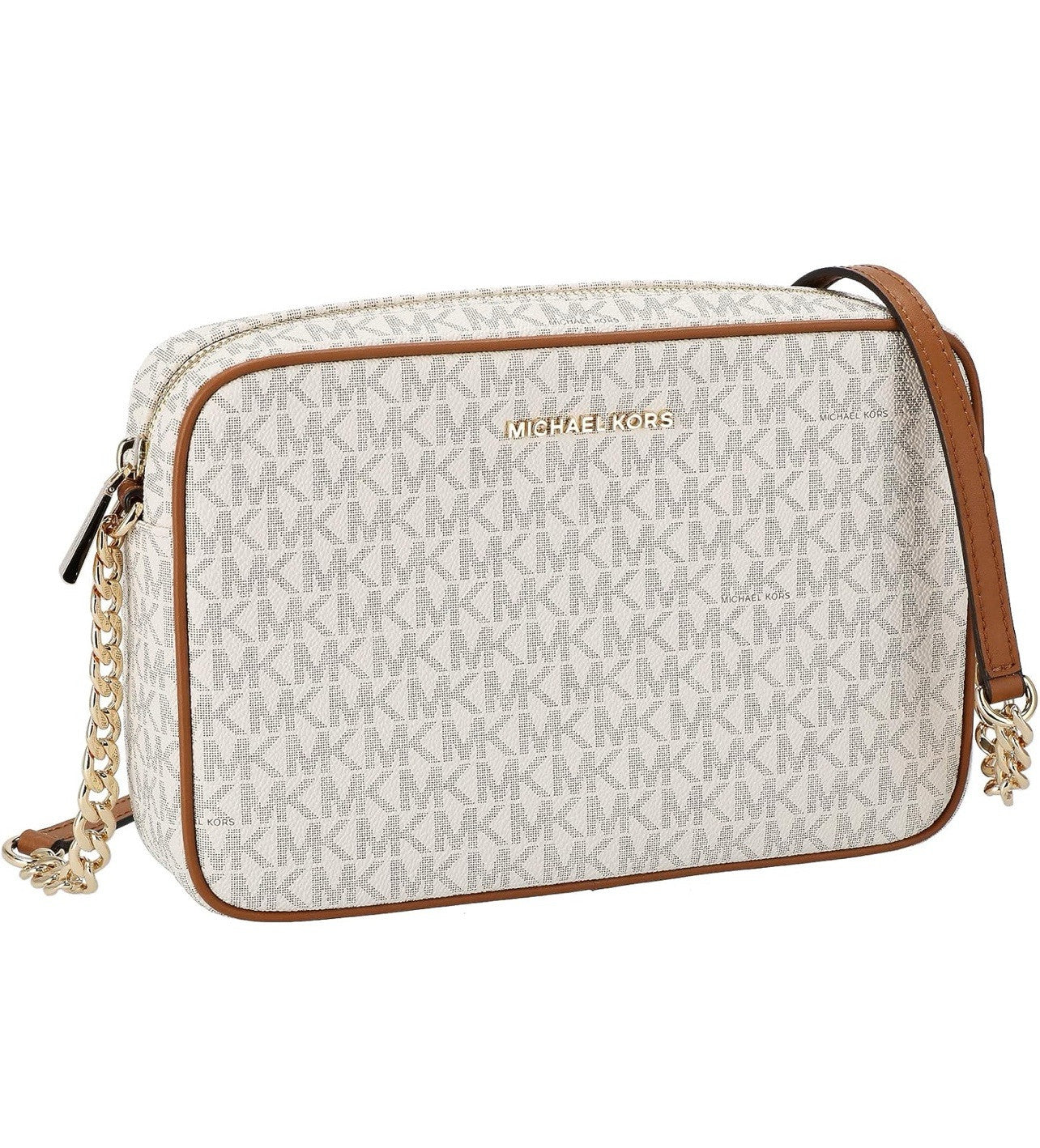 Michael Kors VANILLA 32F1GJ6C7B0005150 Women's Shoulder Bag, beige