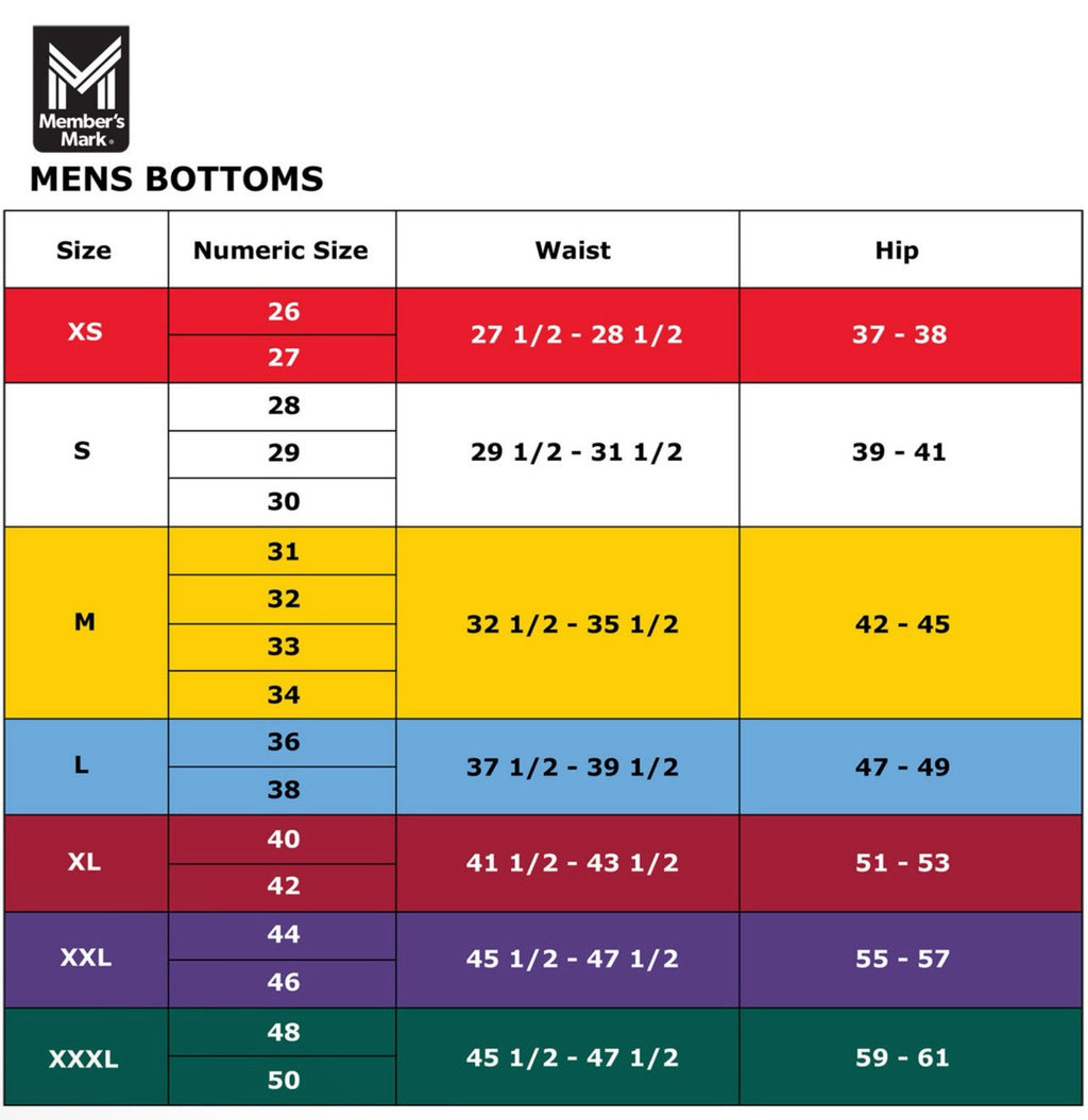 Member's Mark Men's Lightweight Comfort Waistband Straight Fit Denali Pant 40x32