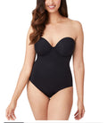 Wacoal Women’s  801219 Red Carpet Strapless Shaping Bodysuit Size 36DDD Black