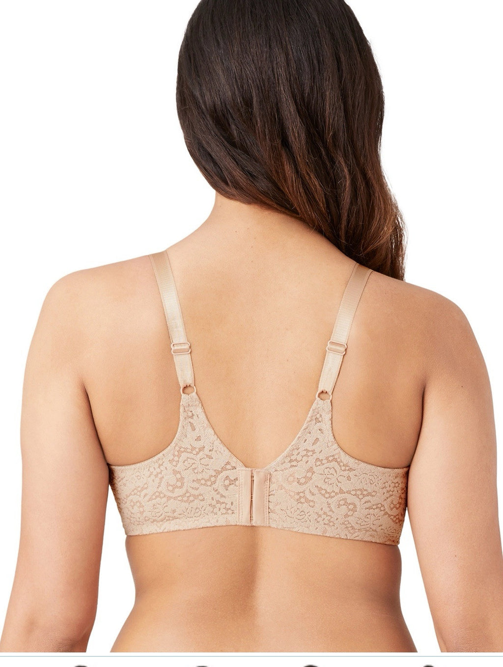Wacoal 65547 Halo Lace Full Figure Underwire Bra Taupe Brown 36DDD Women’s