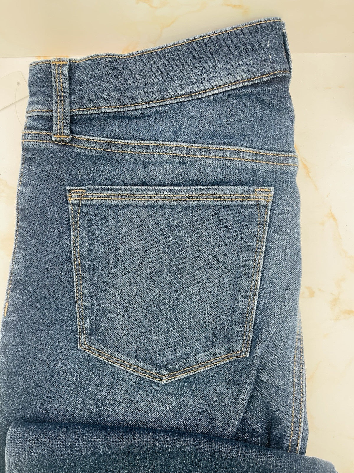 Jessica Simpson Women's High Rise Fitted Flare Jean, JJSB16035 Sz 10 Blue Drive