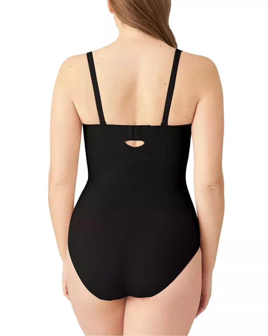 Wacoal Women’s  801219 Red Carpet Strapless Shaping Bodysuit Size 36DDD Black