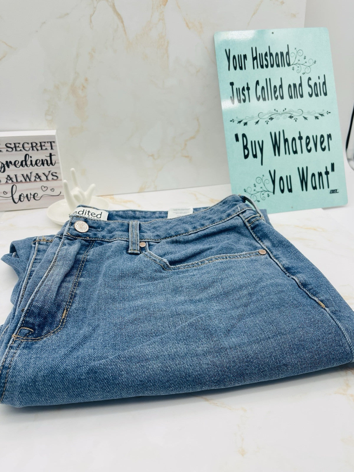 Edited by Remi Bader Women's Loose Straight Jean Size 14 Authentic
