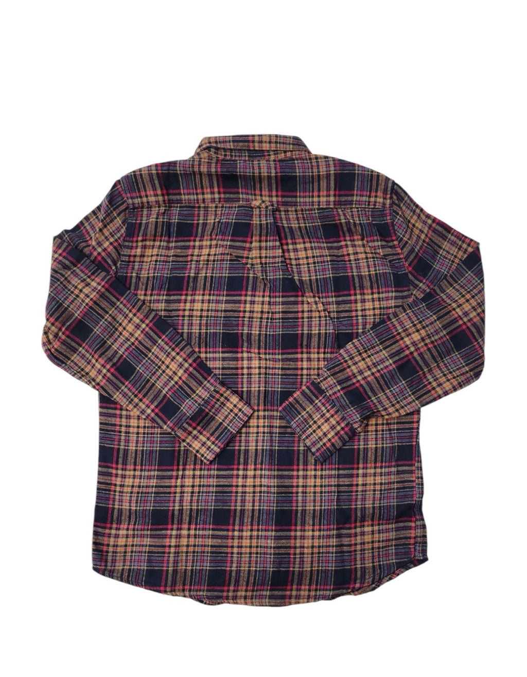 Eddie Bauer Men's 100% Cotton Easy Care Warm Brushed Twill Flannel Shirt Size XL