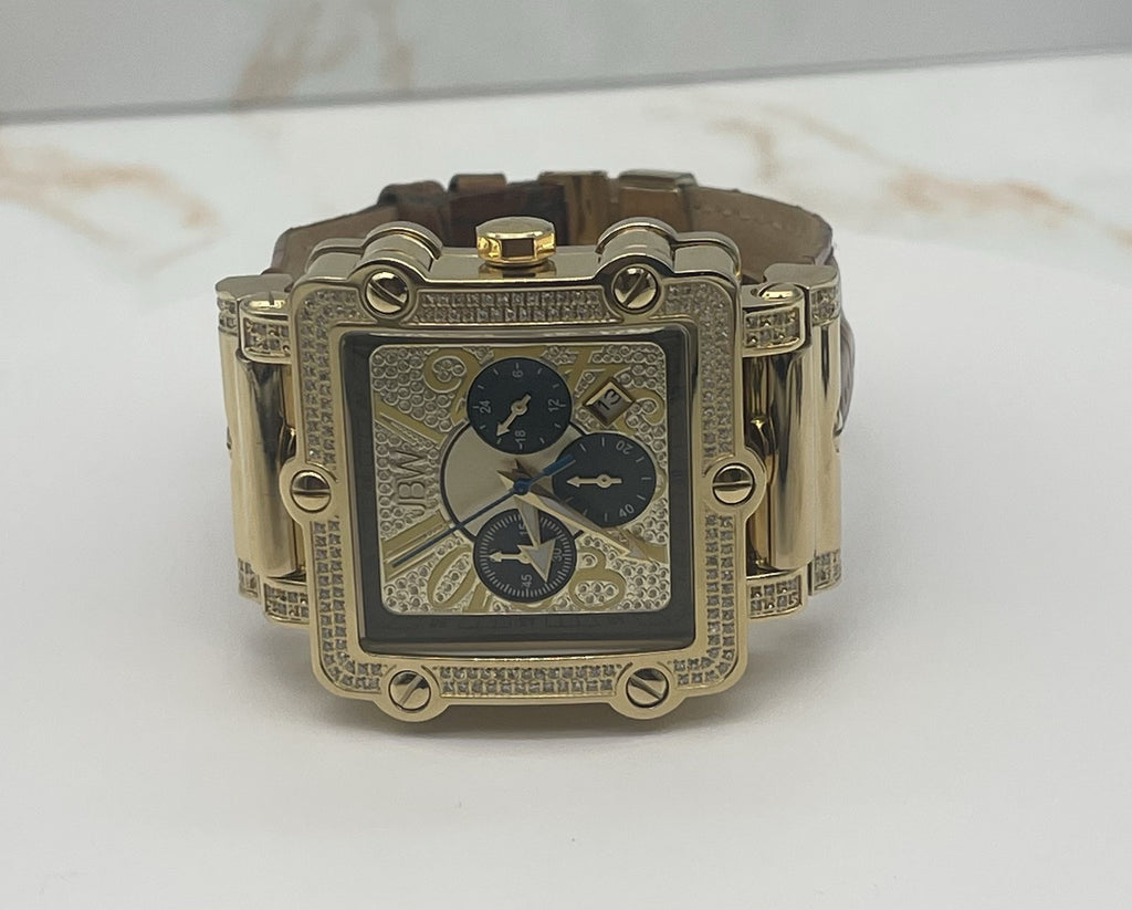 JBW Phantom Brown/Gold Men's Watch - JB-6215-238-A