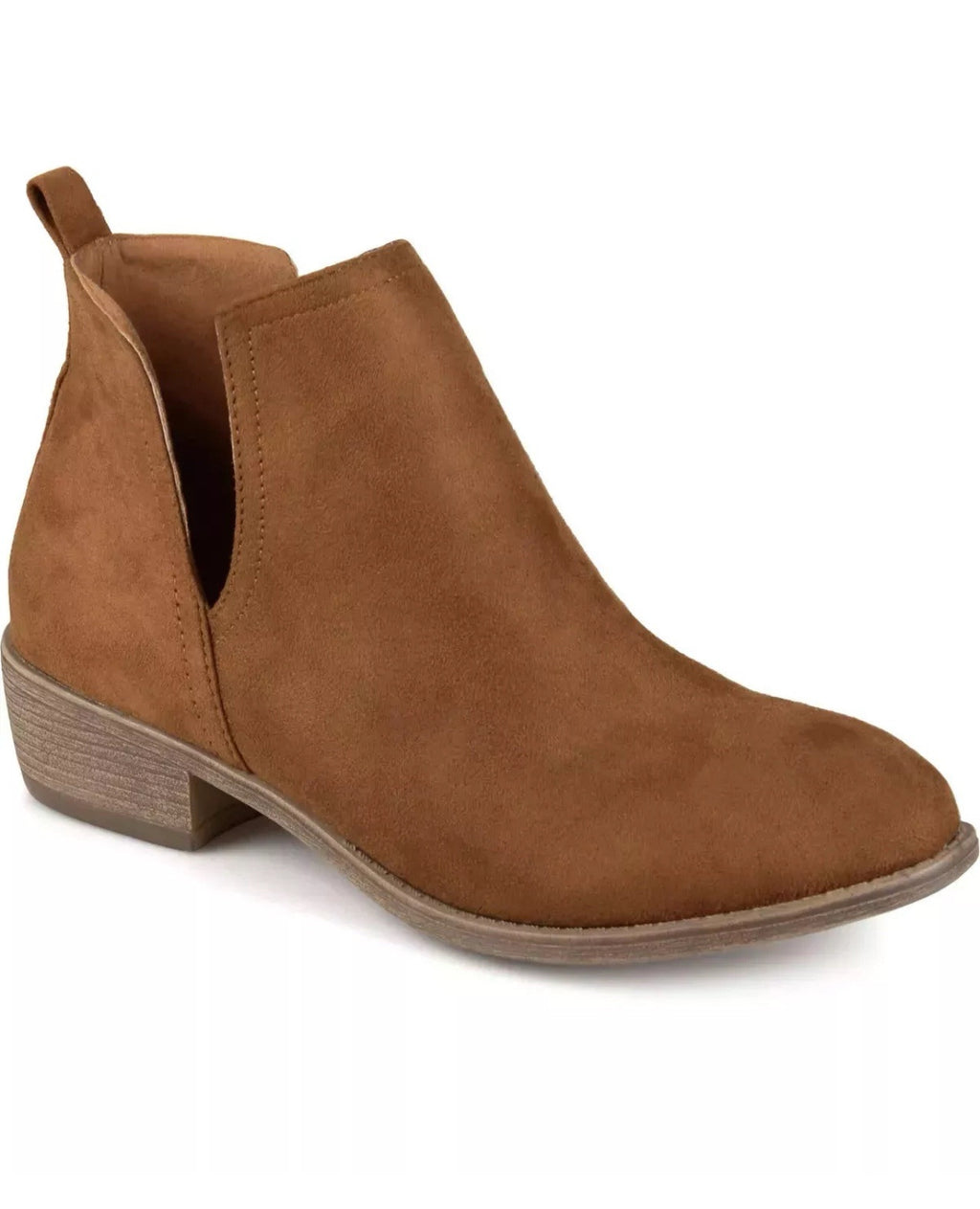 Journee Collection Women's Rimi Bootie Camel Size 8.5
