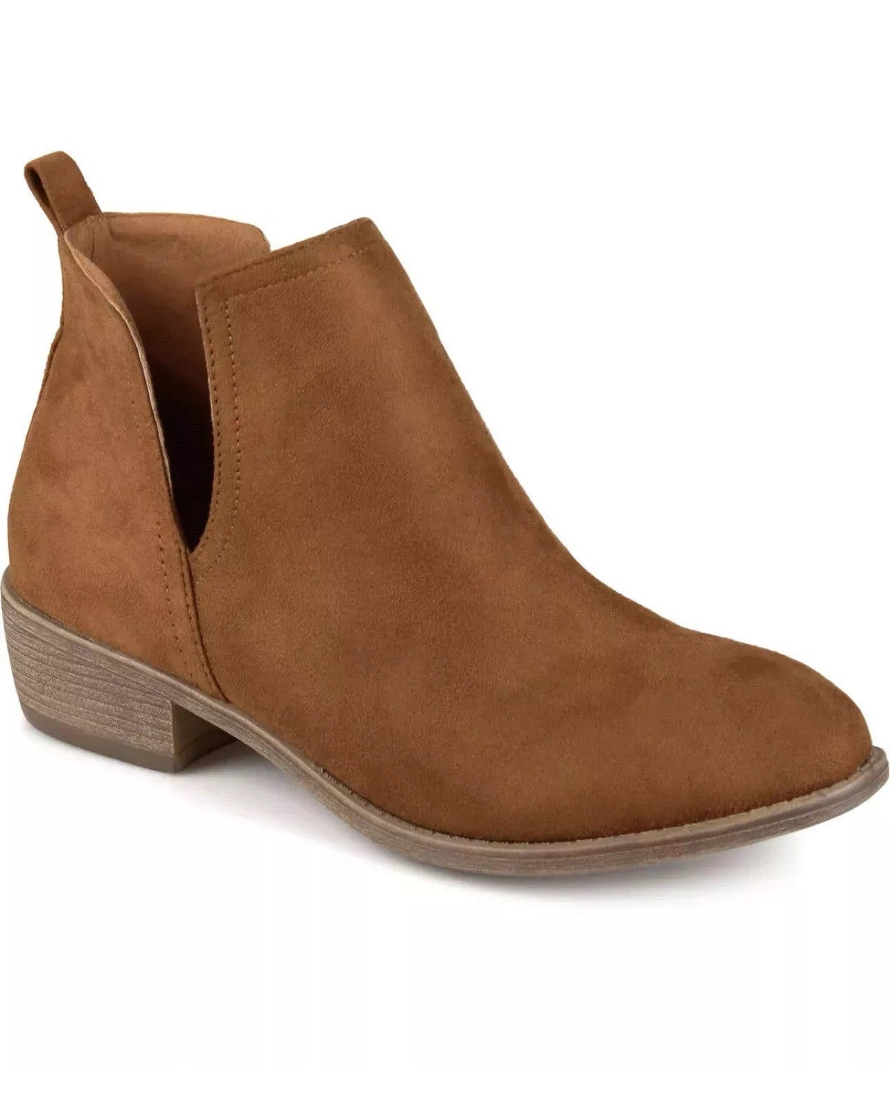 Journee Collection Women's Rimi Bootie Camel Size 8.5