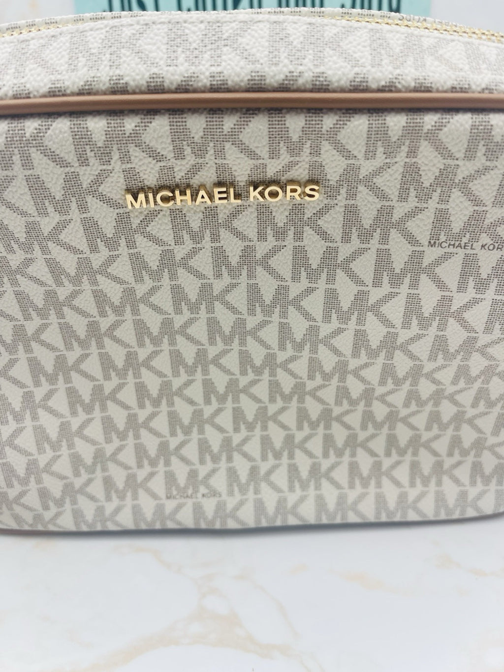 Michael Kors VANILLA 32F1GJ6C7B0005150 Women's Shoulder Bag, beige