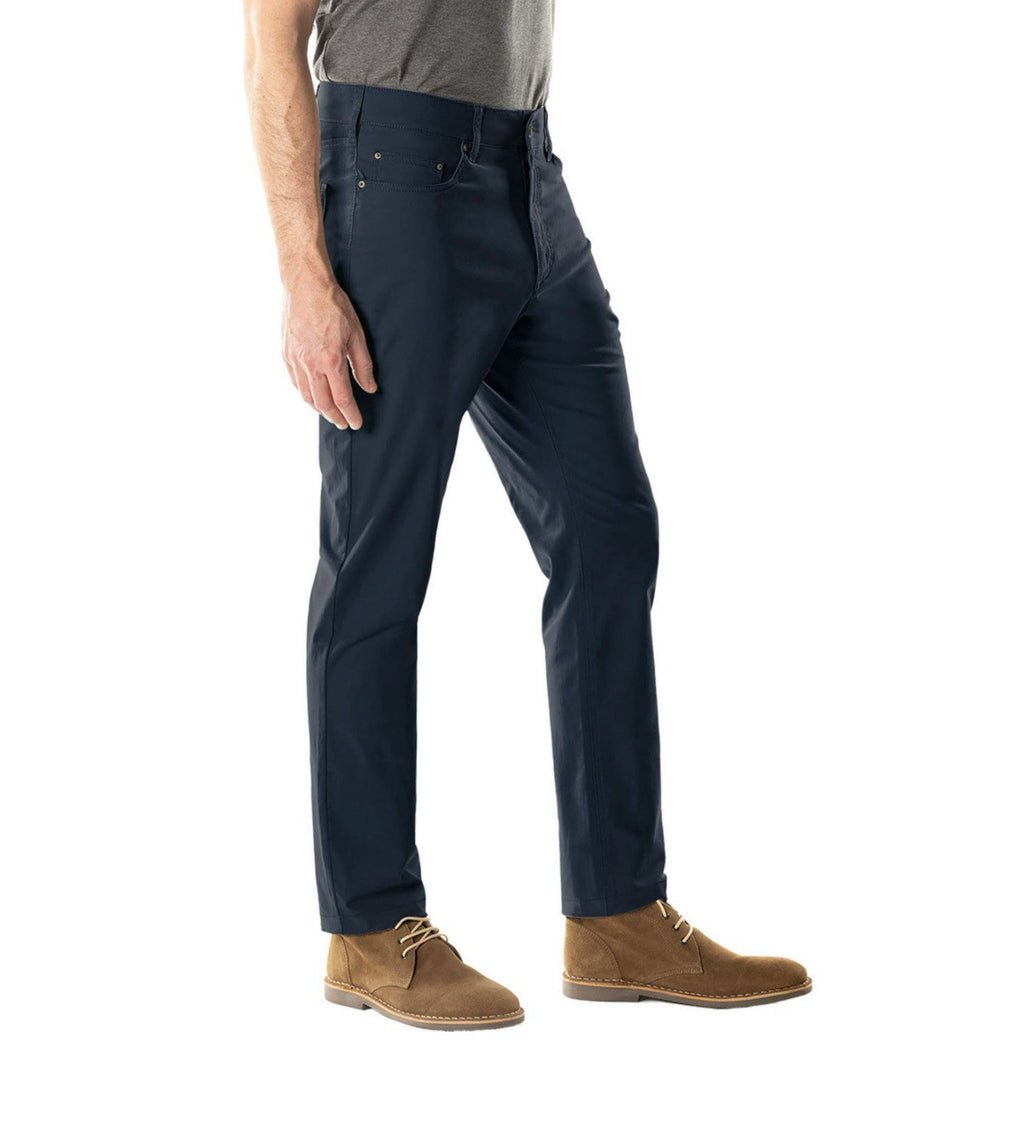 Member's Mark Men's Straight Fit Mason 5 Pocket Stretch Pant 34x30 Dark Navy