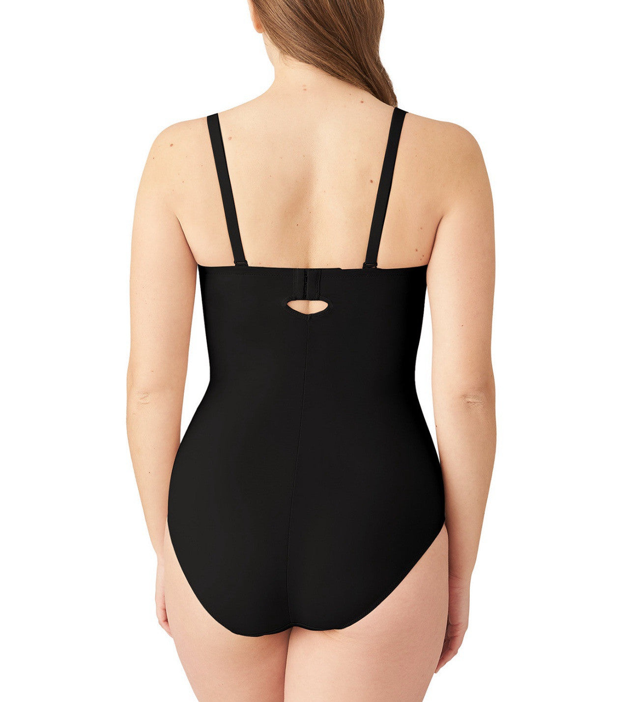 Wacoal Women’s  801219 Red Carpet Strapless Shaping Bodysuit Size 36DDD Black