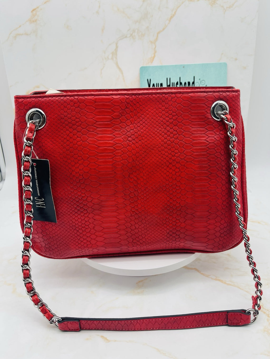 INC International Concepts Women's Deliz Chain Shoulder Bag