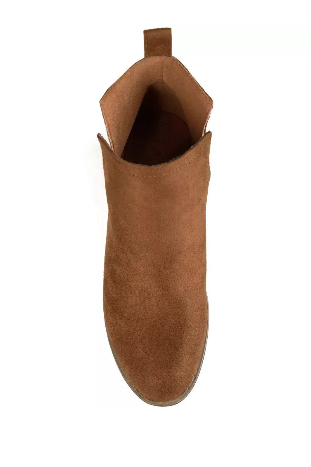 Journee Collection Women's Rimi Bootie Camel Size 8.5