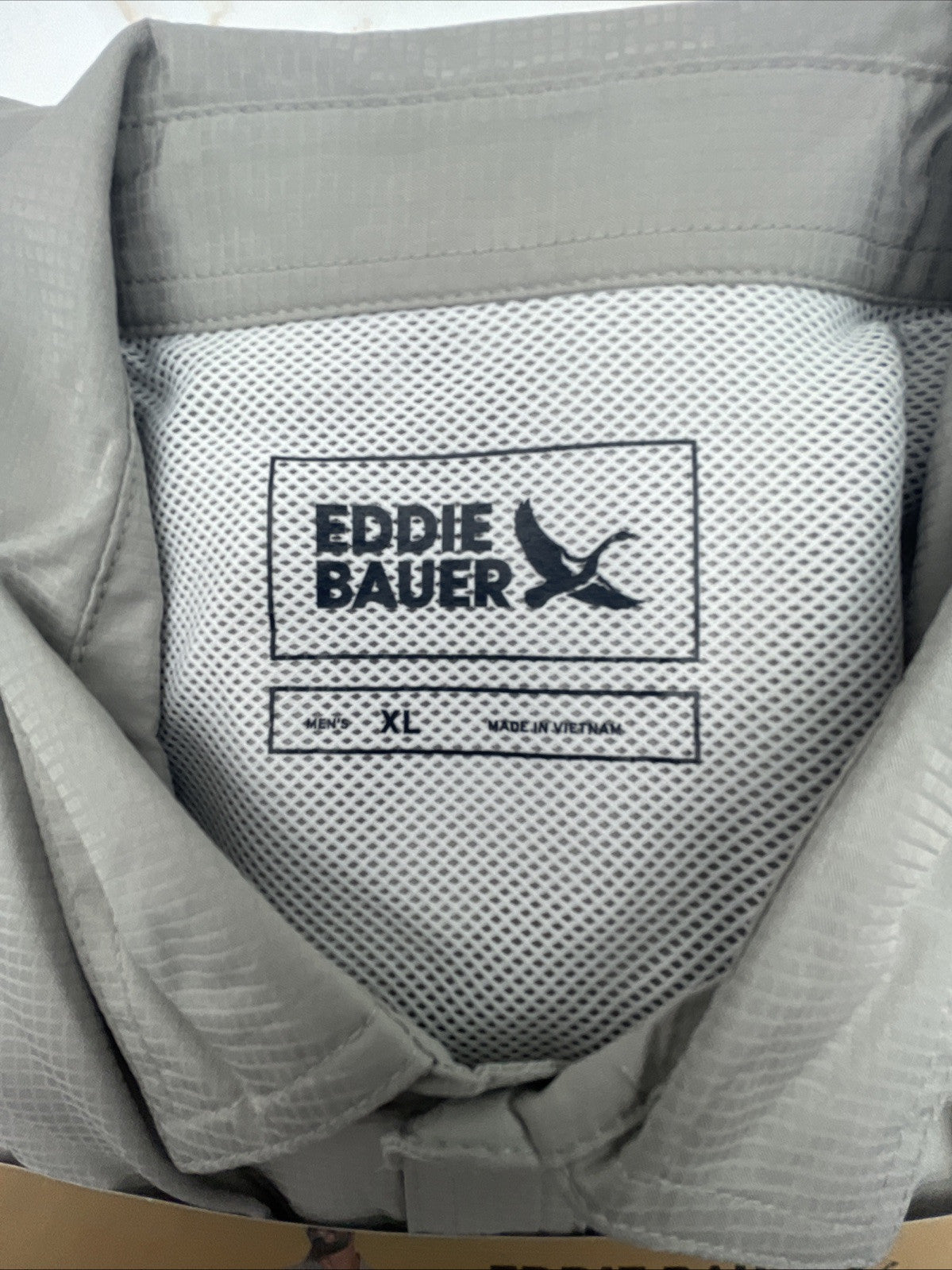 Eddie Bauer Men's Moisture Wicking Woven Tech Short Sleeve Shirt Size XL