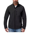 Free Country Men's Stretch Wind & Water Resistant Softshell Jacket S pick Black